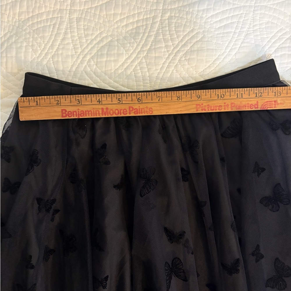 Lace and Tulle Butterfly ballet aline skirt Whimsigoth fairy balletcore - Picture 6 of 8